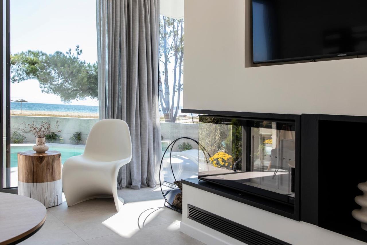 Ikies 3 Modern Eco-Friendly Private Seaview Signature Villas With A Pool فولوس المظهر الخارجي الصورة